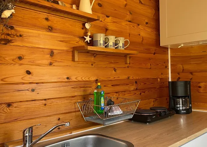 Апартаменты Tinyhouse Meereszauber- Ruhige Lage, Eigener Garten, Grill
